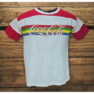 Coca-Cola Kids Retro Authentic Crewneck T-Shirt Small (3/5)